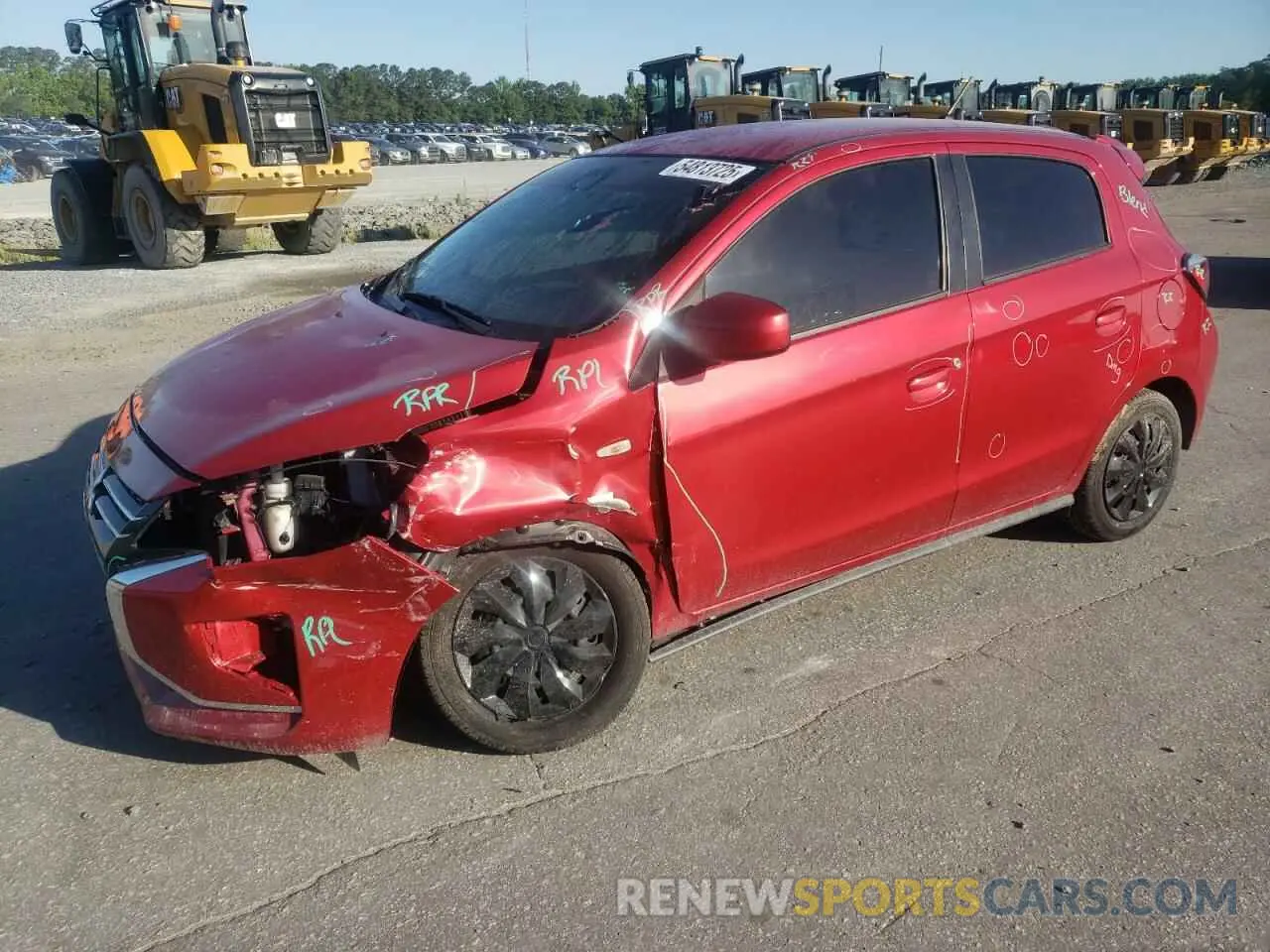 1 Фотография поврежденного автомобиля ML32AUHJ9NH006711 MITSUBISHI MIRAGE 2022