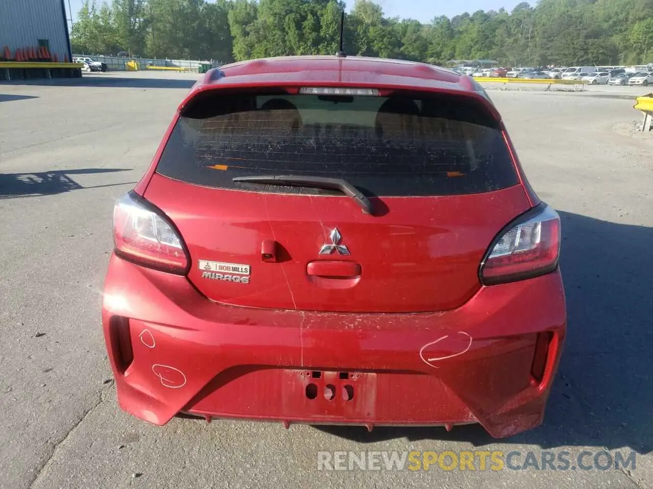 6 Фотография поврежденного автомобиля ML32AUHJ9NH006711 MITSUBISHI MIRAGE 2022
