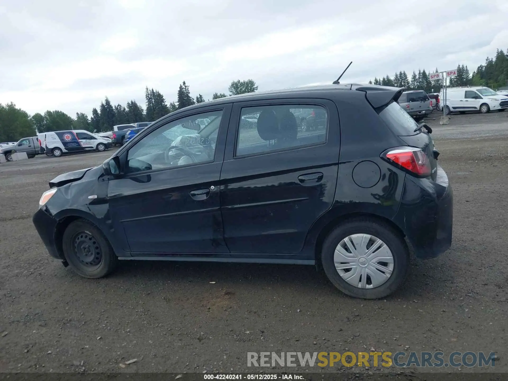 14 Photograph of a damaged car ML32AUHJXNH009861 MITSUBISHI MIRAGE 2022