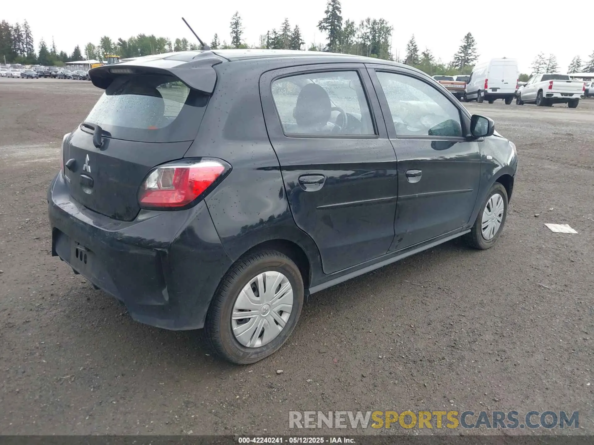 4 Photograph of a damaged car ML32AUHJXNH009861 MITSUBISHI MIRAGE 2022