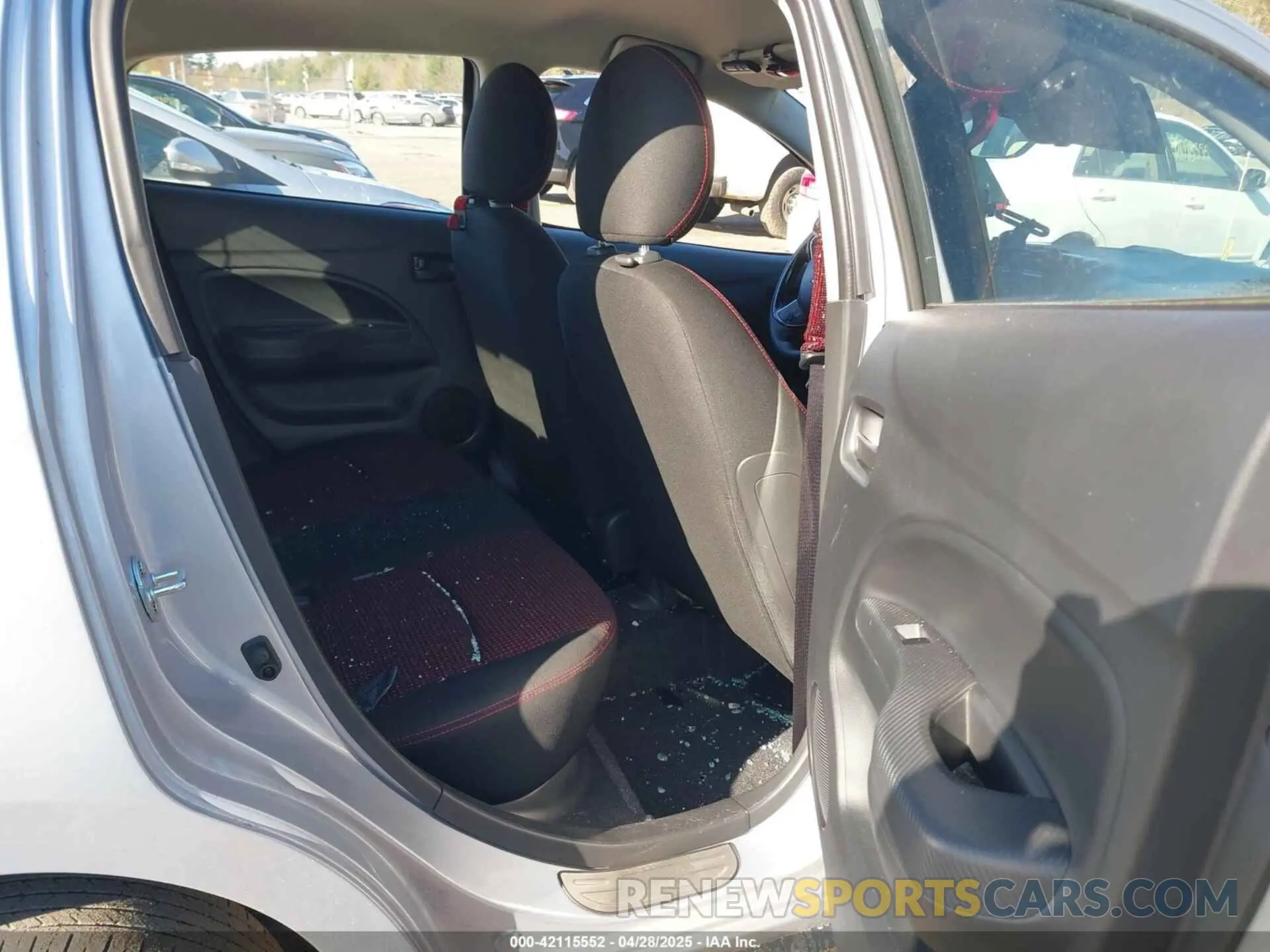 8 Photograph of a damaged car ML32AWHJ1NH006102 MITSUBISHI MIRAGE 2022