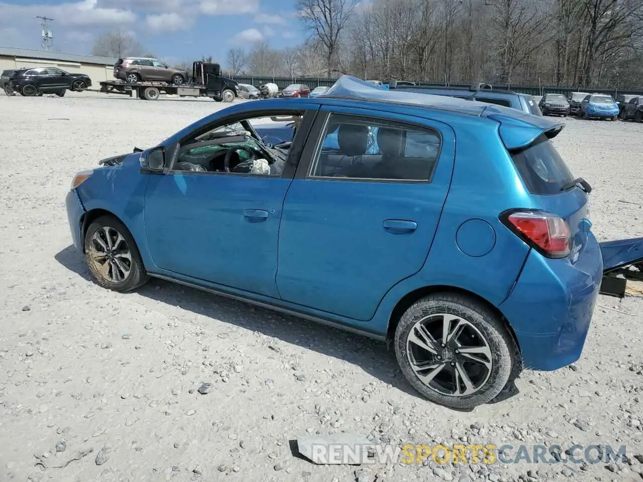 2 Фотография поврежденного автомобиля ML32AWHJ5NH005390 MITSUBISHI MIRAGE 2022