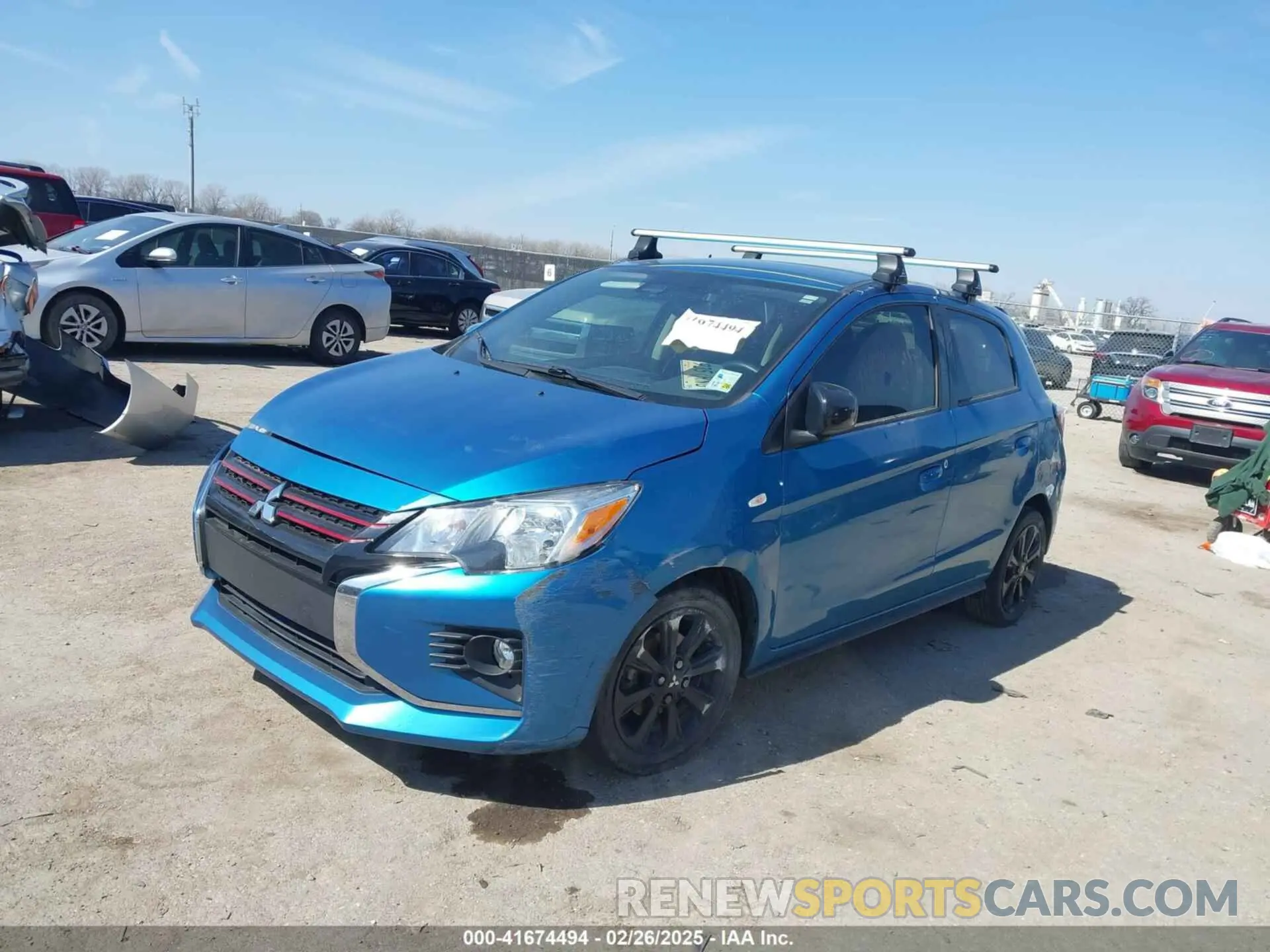 2 Фотография поврежденного автомобиля ML32AWHJXNH004963 MITSUBISHI MIRAGE 2022