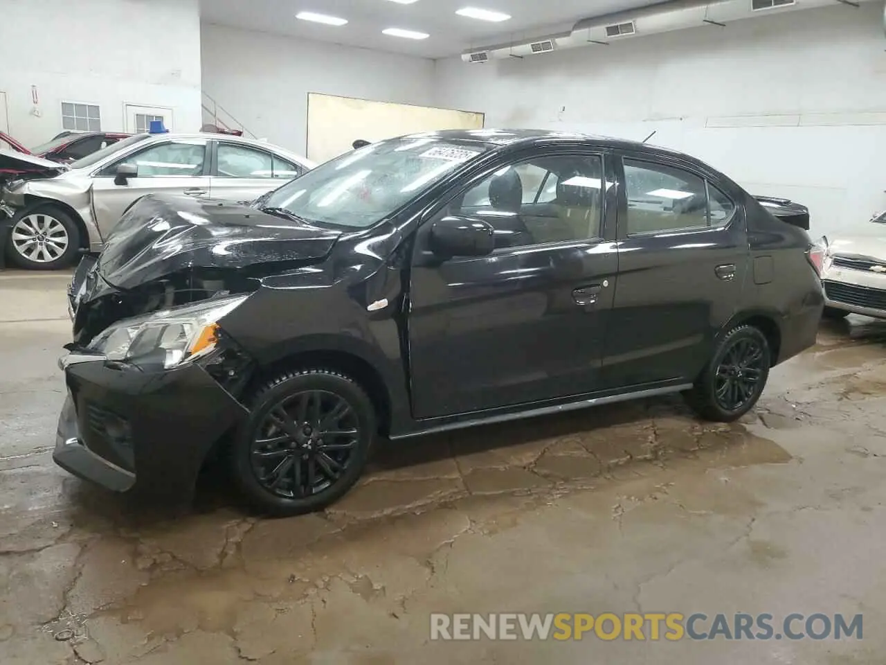 1 Фотография поврежденного автомобиля ML32FUFJ1NHF03307 MITSUBISHI MIRAGE 2022