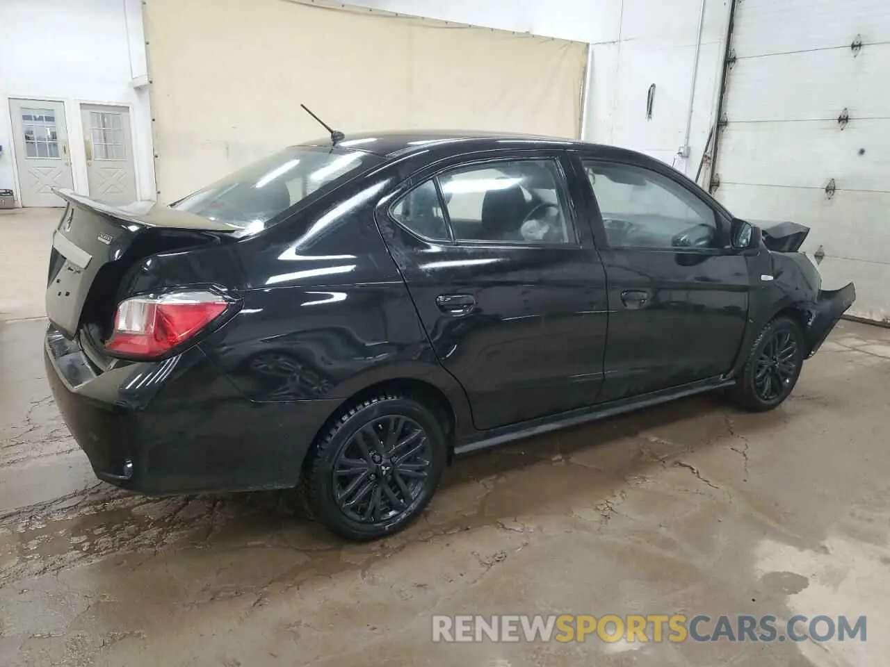 3 Фотография поврежденного автомобиля ML32FUFJ1NHF03307 MITSUBISHI MIRAGE 2022