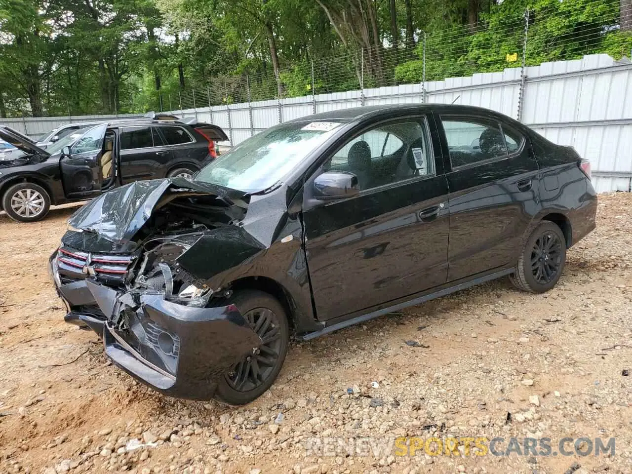 1 Фотография поврежденного автомобиля ML32FUFJ3NHF04460 MITSUBISHI MIRAGE 2022