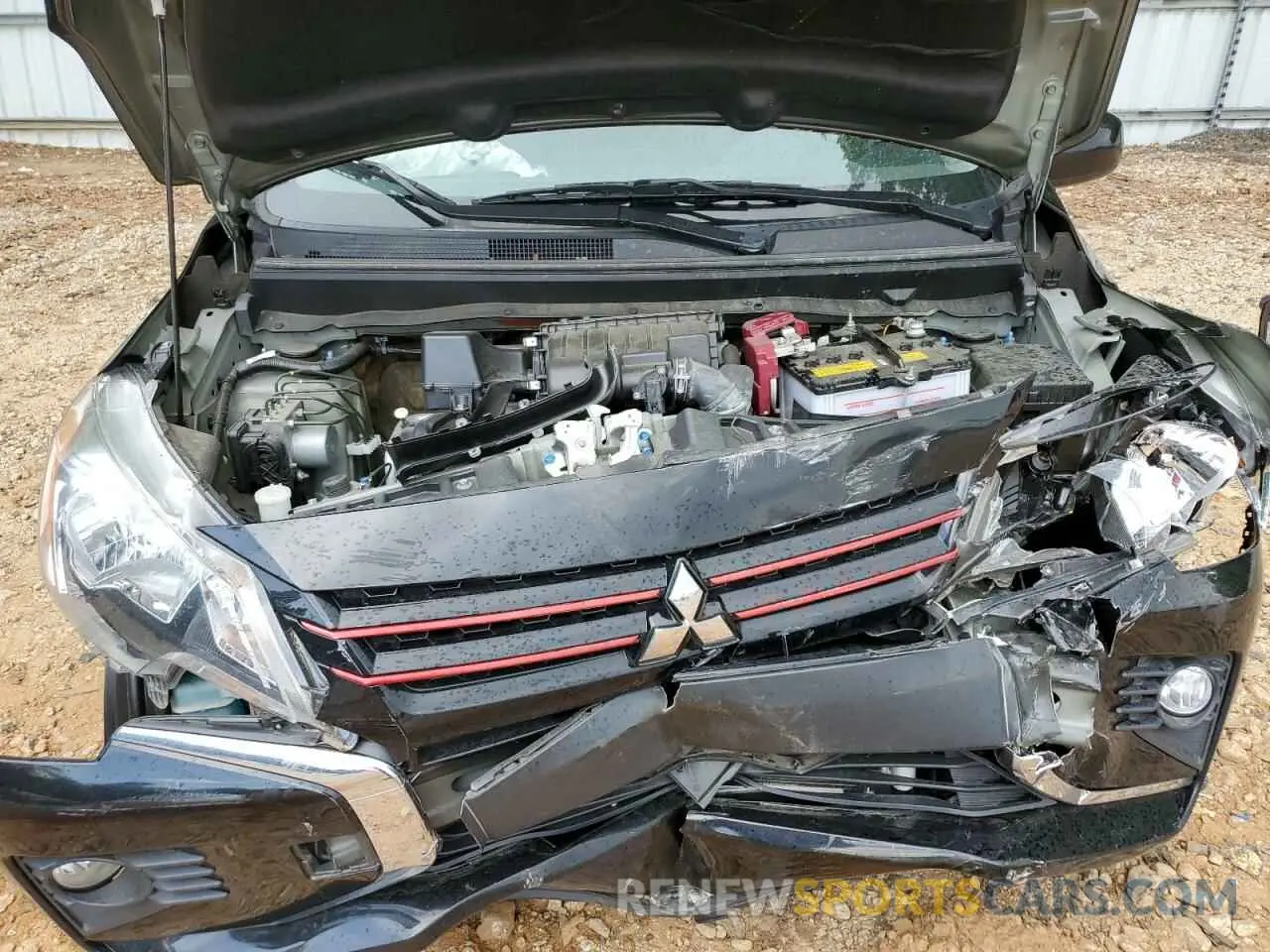 11 Фотография поврежденного автомобиля ML32FUFJ3NHF04460 MITSUBISHI MIRAGE 2022