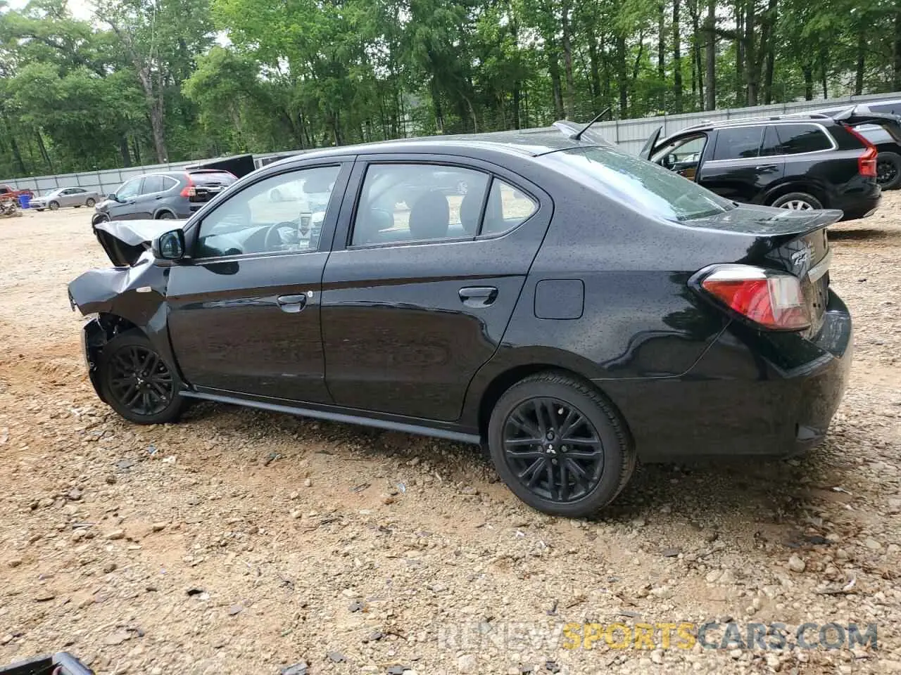 2 Фотография поврежденного автомобиля ML32FUFJ3NHF04460 MITSUBISHI MIRAGE 2022