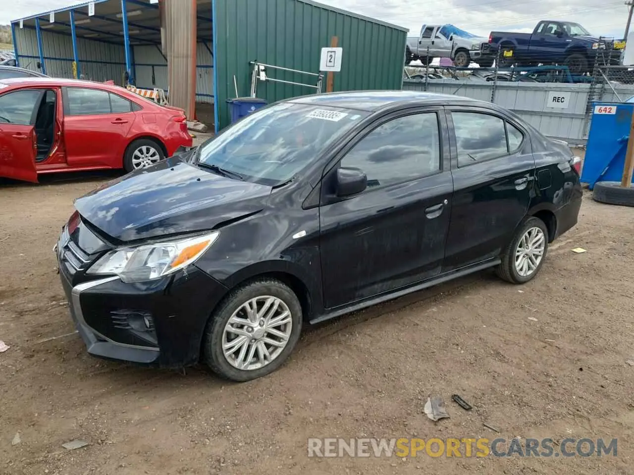 1 Фотография поврежденного автомобиля ML32FUFJ3NHF06533 MITSUBISHI MIRAGE 2022
