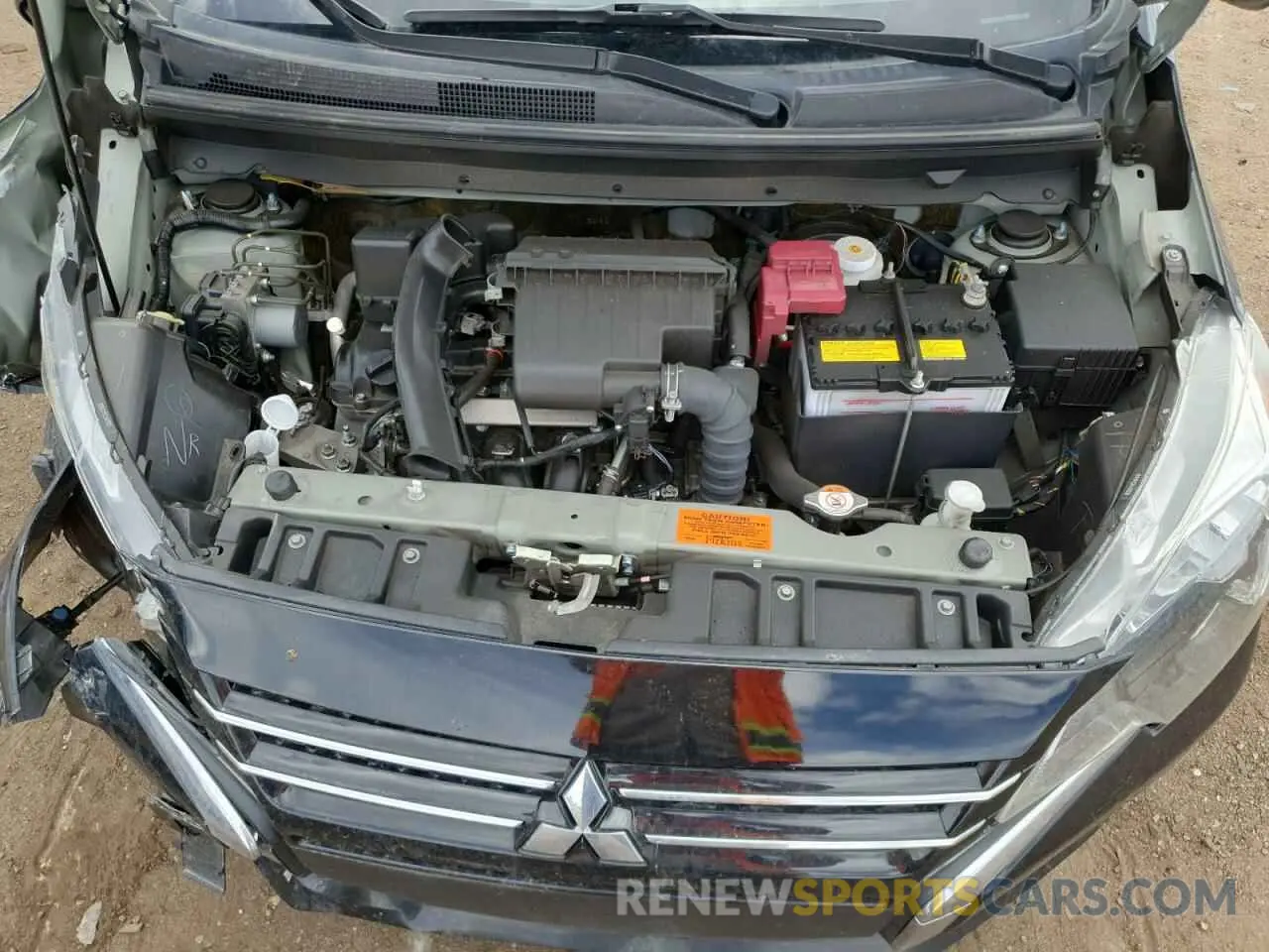 11 Фотография поврежденного автомобиля ML32FUFJ3NHF06533 MITSUBISHI MIRAGE 2022