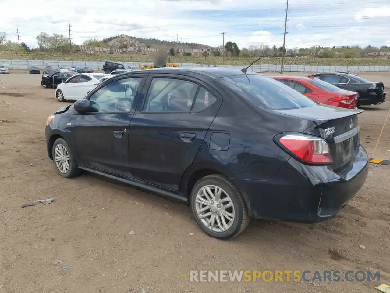 2 Фотография поврежденного автомобиля ML32FUFJ3NHF06533 MITSUBISHI MIRAGE 2022