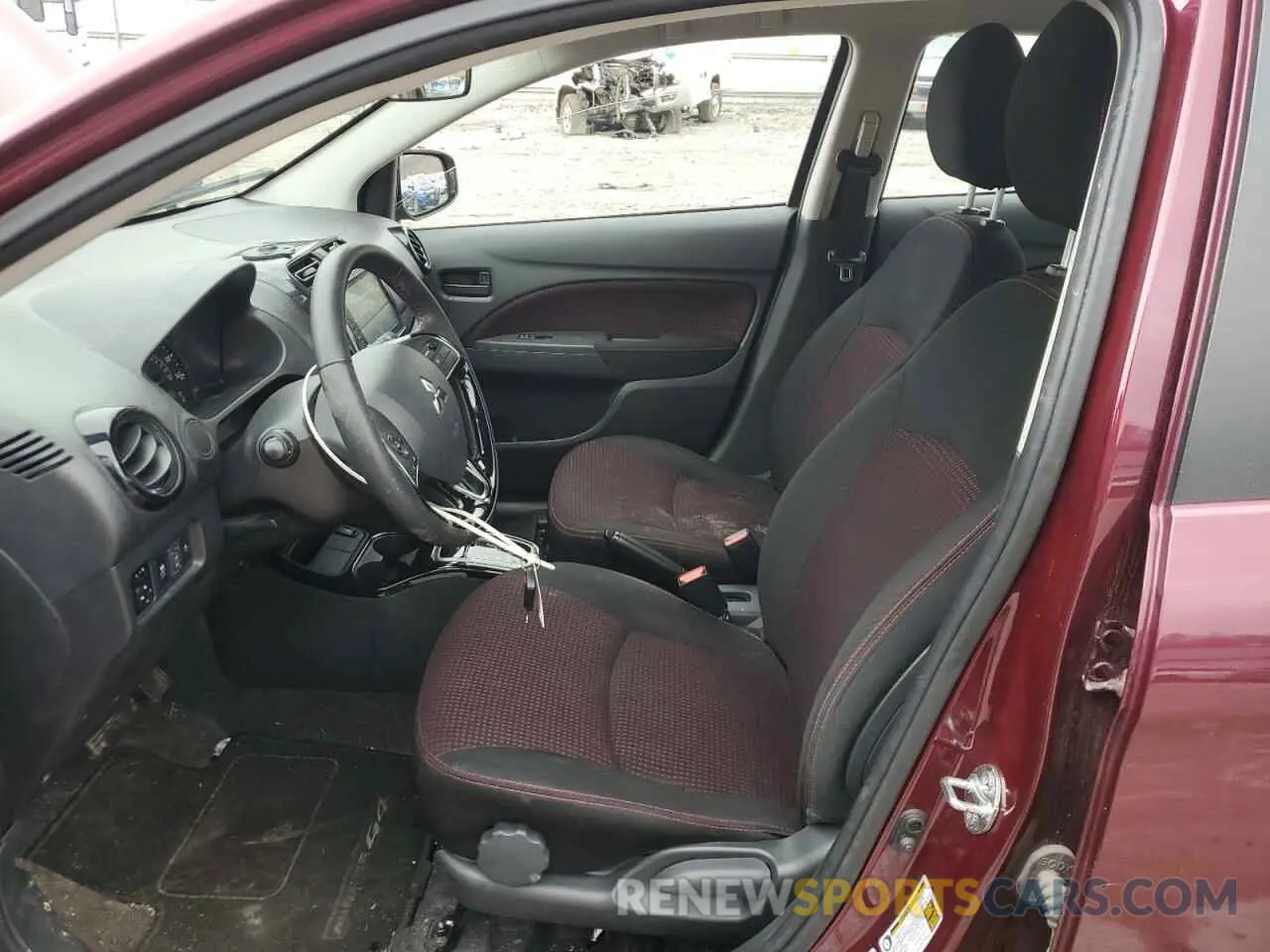 7 Фотография поврежденного автомобиля ML32FUFJ3NHF08086 MITSUBISHI MIRAGE 2022