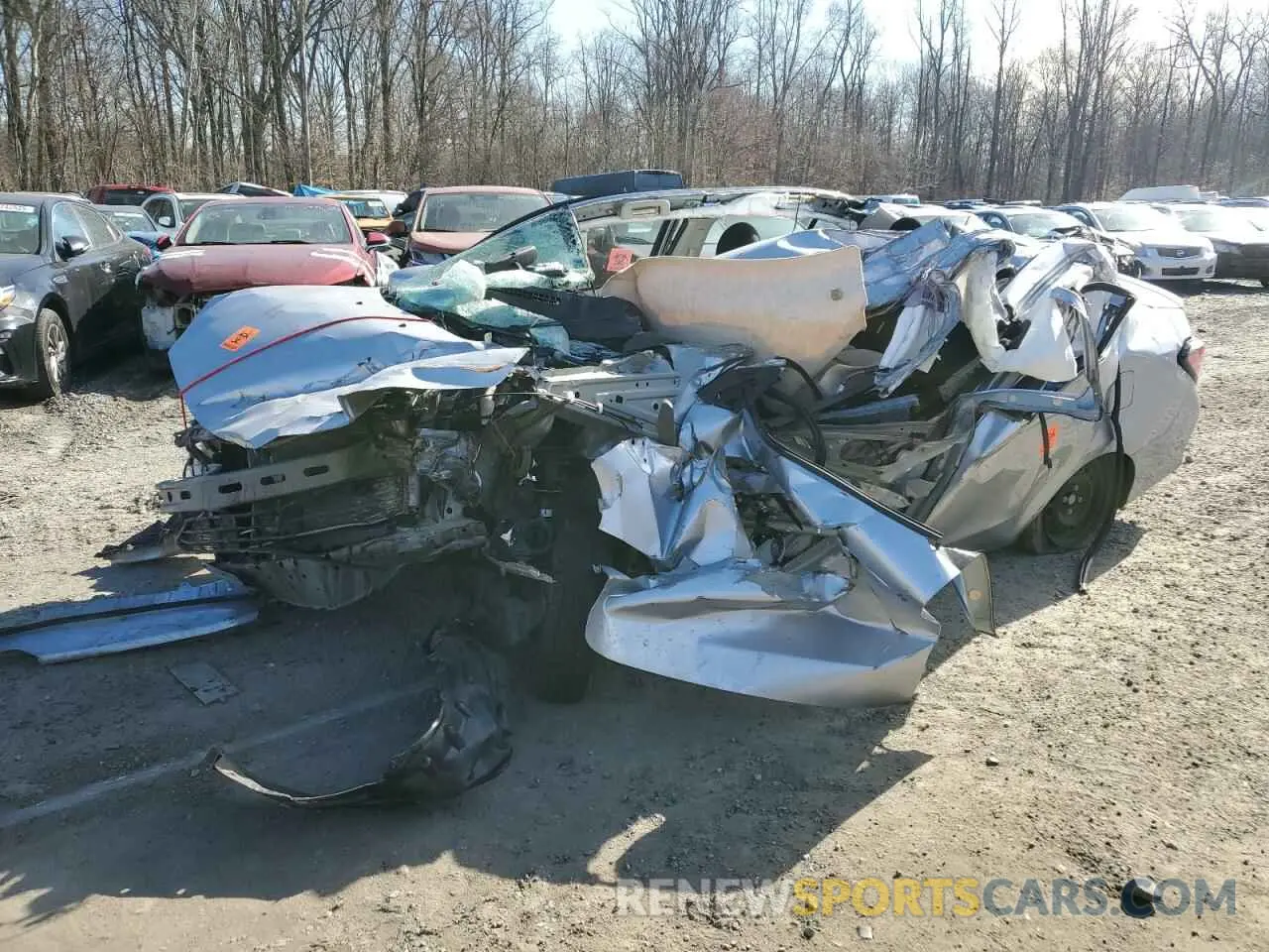 1 Photograph of a damaged car ML32FUFJ3NHF08802 MITSUBISHI MIRAGE 2022