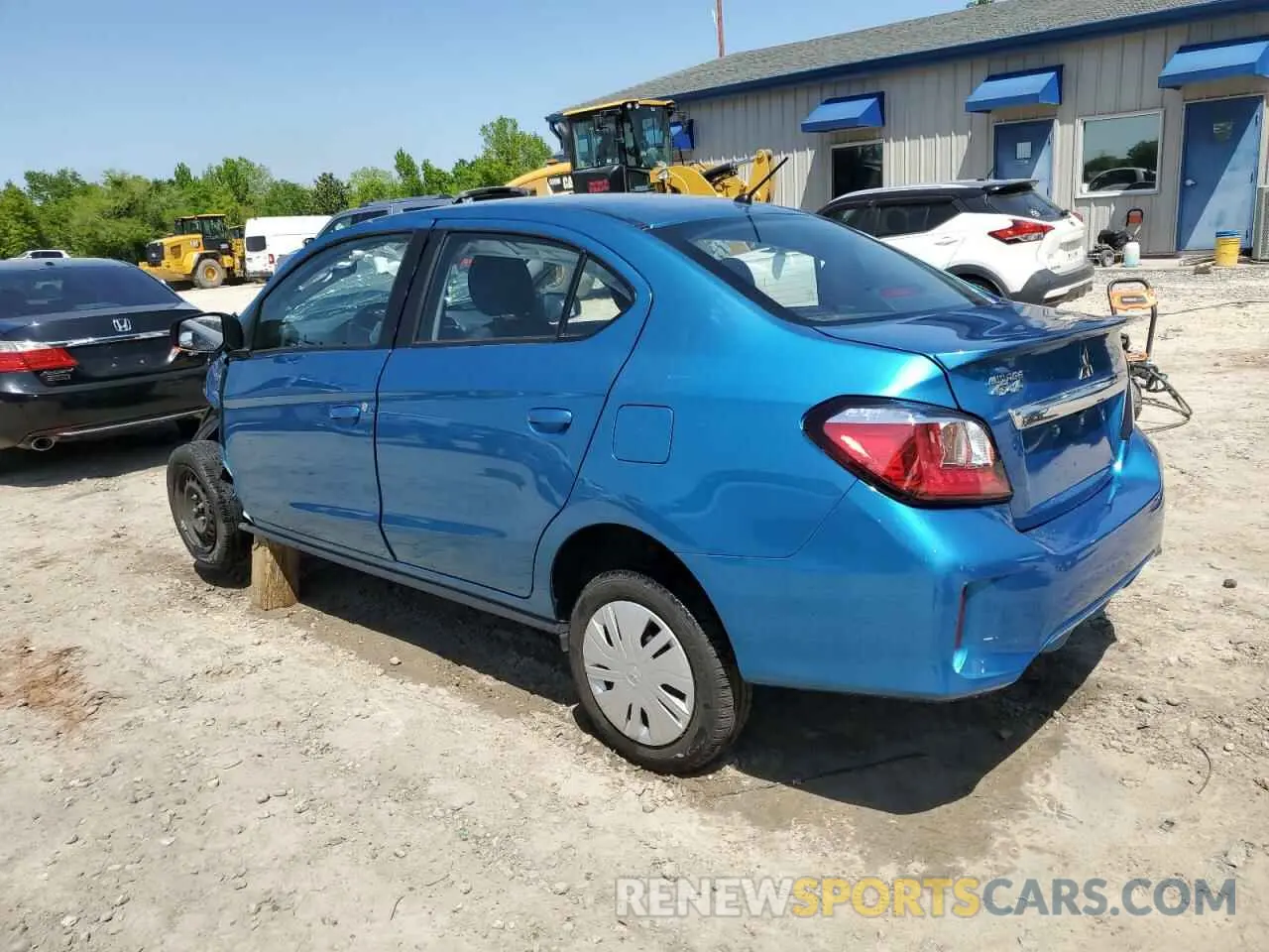2 Photograph of a damaged car ML32FUFJ6NHF06347 MITSUBISHI MIRAGE 2022