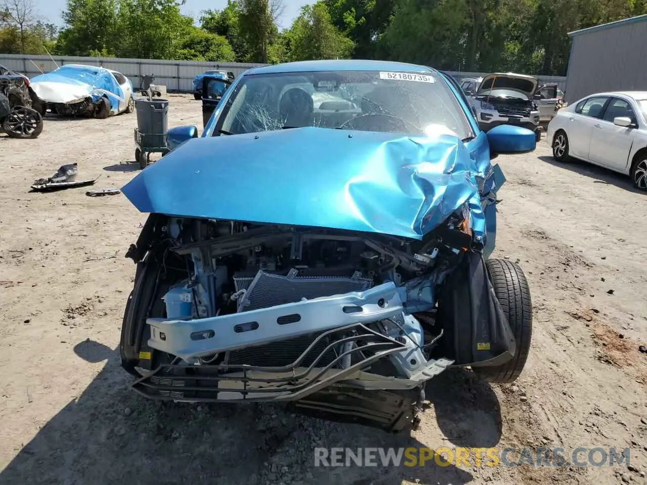 5 Photograph of a damaged car ML32FUFJ6NHF06347 MITSUBISHI MIRAGE 2022