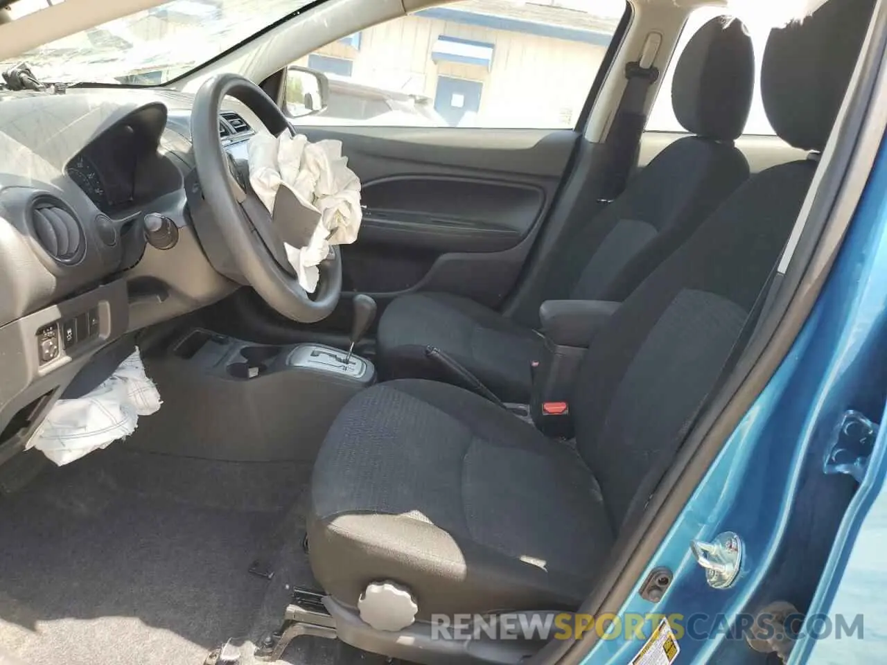 7 Photograph of a damaged car ML32FUFJ6NHF06347 MITSUBISHI MIRAGE 2022