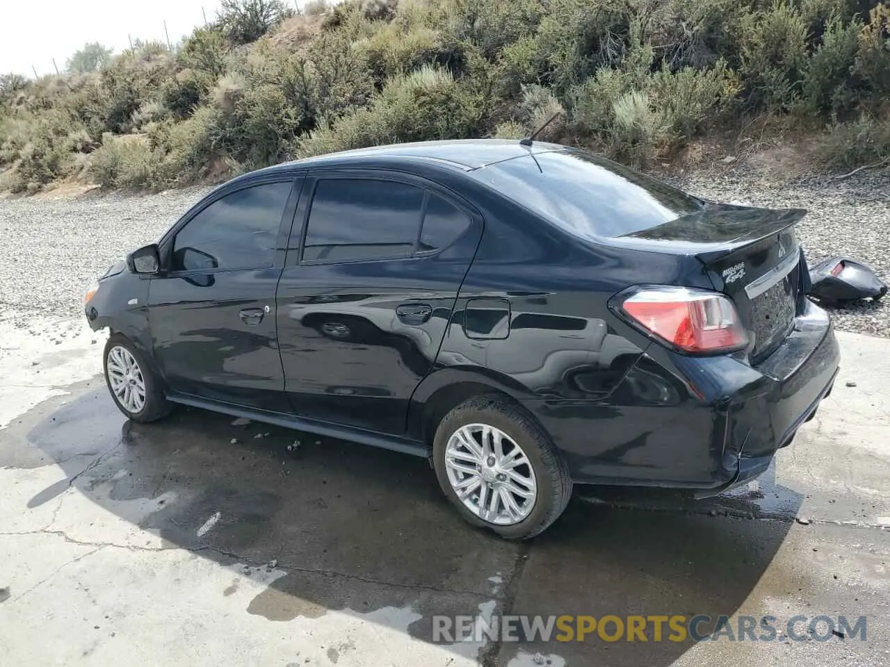 2 Фотография поврежденного автомобиля ML32FUFJ7NHF08088 MITSUBISHI MIRAGE 2022