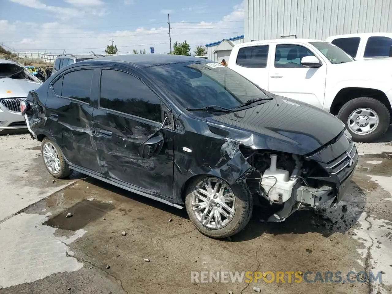 4 Фотография поврежденного автомобиля ML32FUFJ7NHF08088 MITSUBISHI MIRAGE 2022
