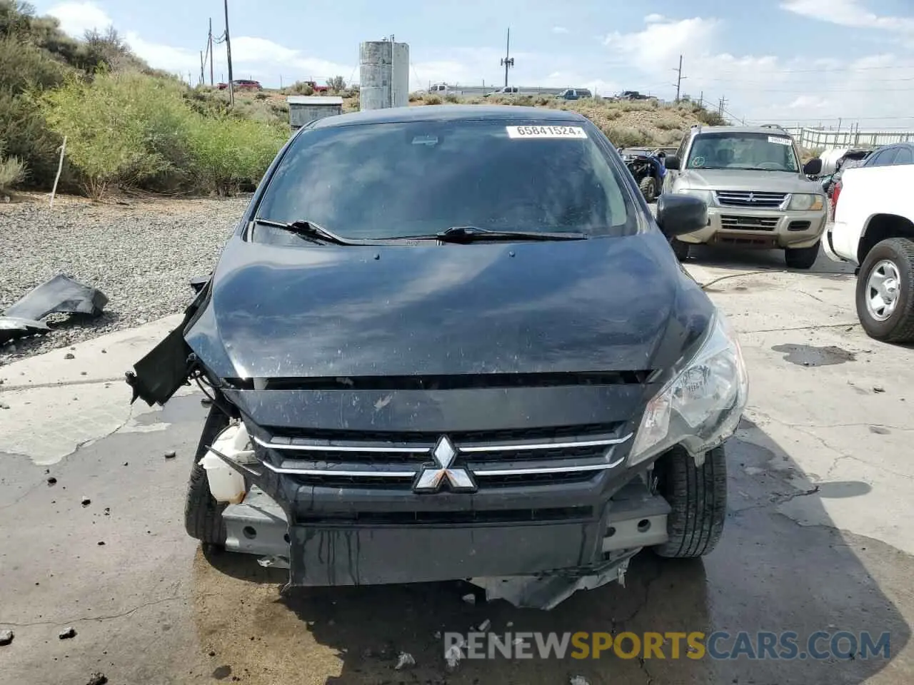 5 Фотография поврежденного автомобиля ML32FUFJ7NHF08088 MITSUBISHI MIRAGE 2022
