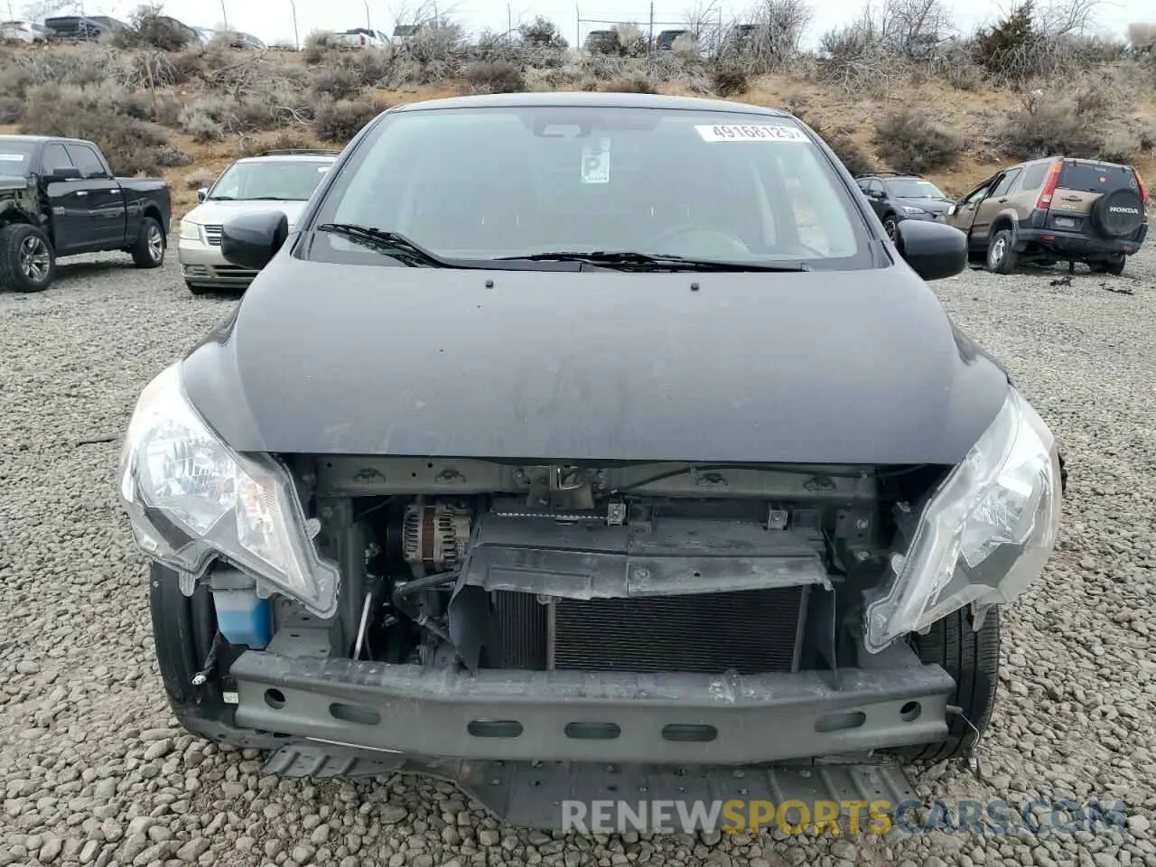 5 Photograph of a damaged car ML32FUFJ8NHF06978 MITSUBISHI MIRAGE 2022