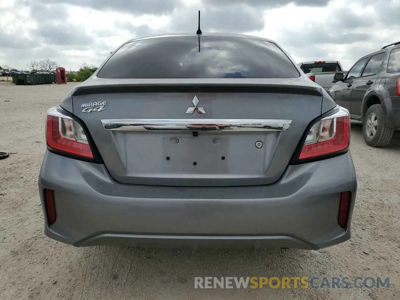 6 Photograph of a damaged car ML32FUFJ9NHF03720 MITSUBISHI MIRAGE 2022
