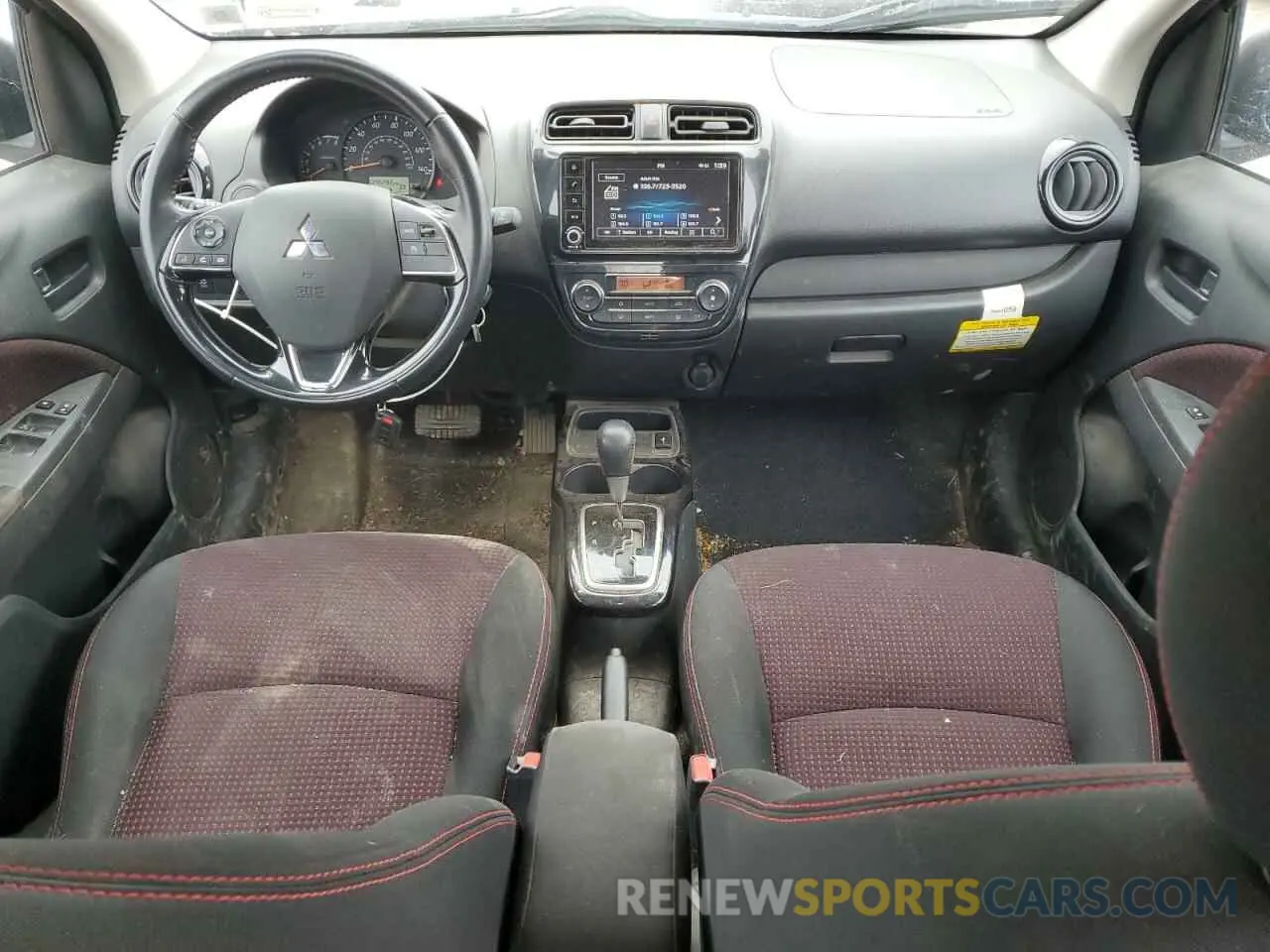 8 Photograph of a damaged car ML32FUFJ9NHF04320 MITSUBISHI MIRAGE 2022
