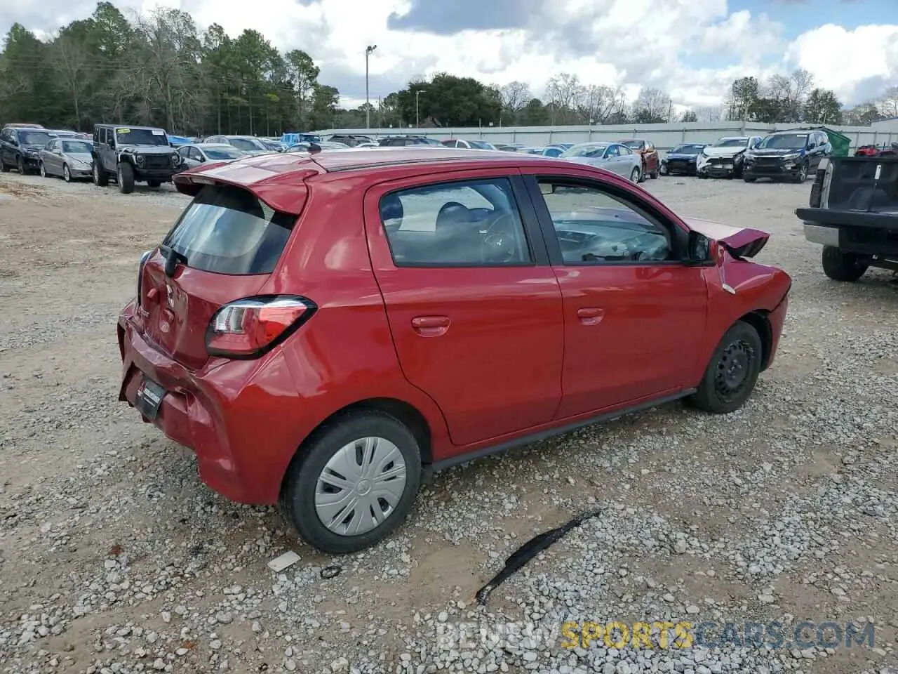 3 Photograph of a damaged car ML32AUHJ3PH004021 MITSUBISHI MIRAGE 2023
