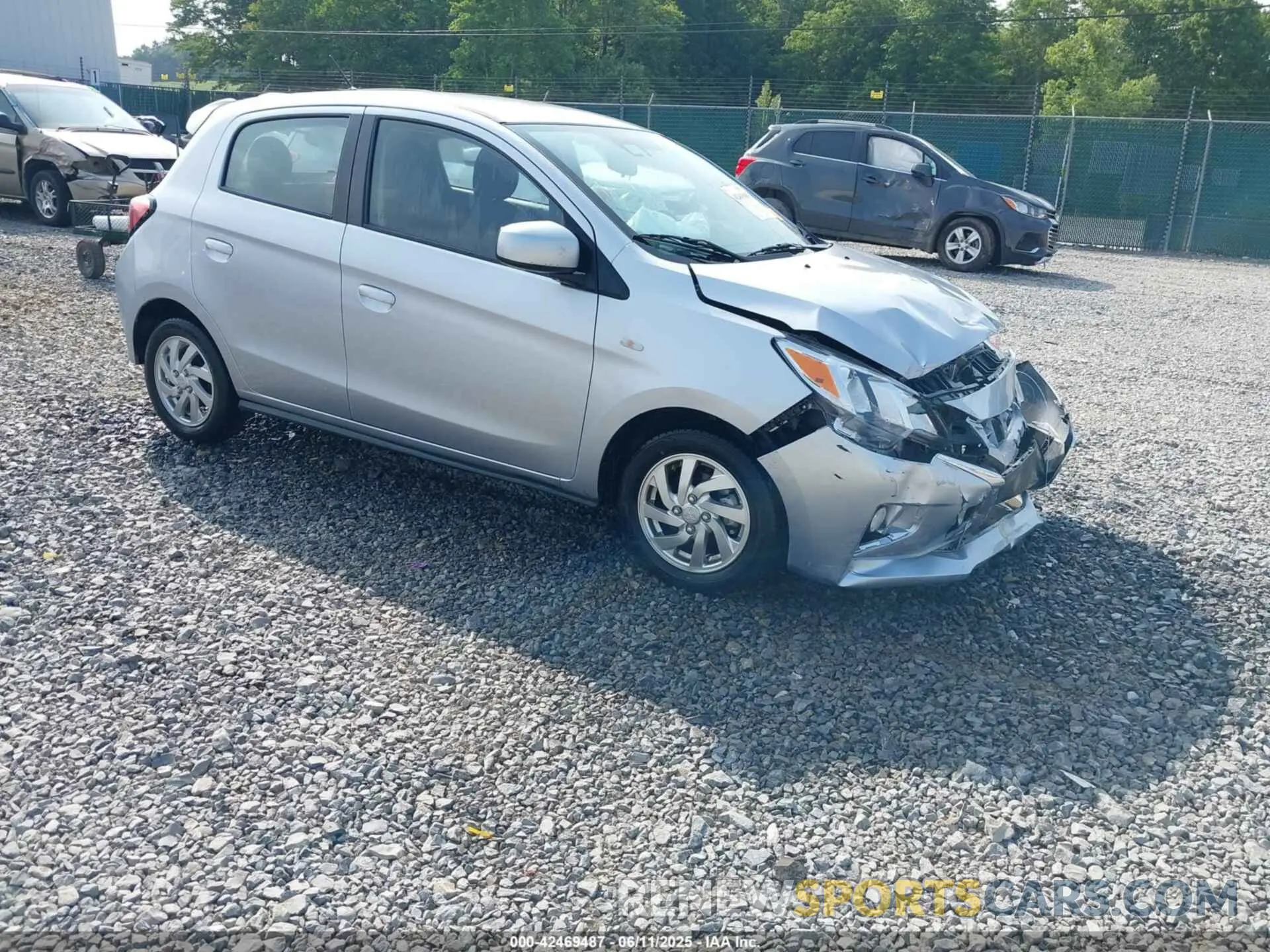 1 Photograph of a damaged car ML32AUHJ3PH006433 MITSUBISHI MIRAGE 2023