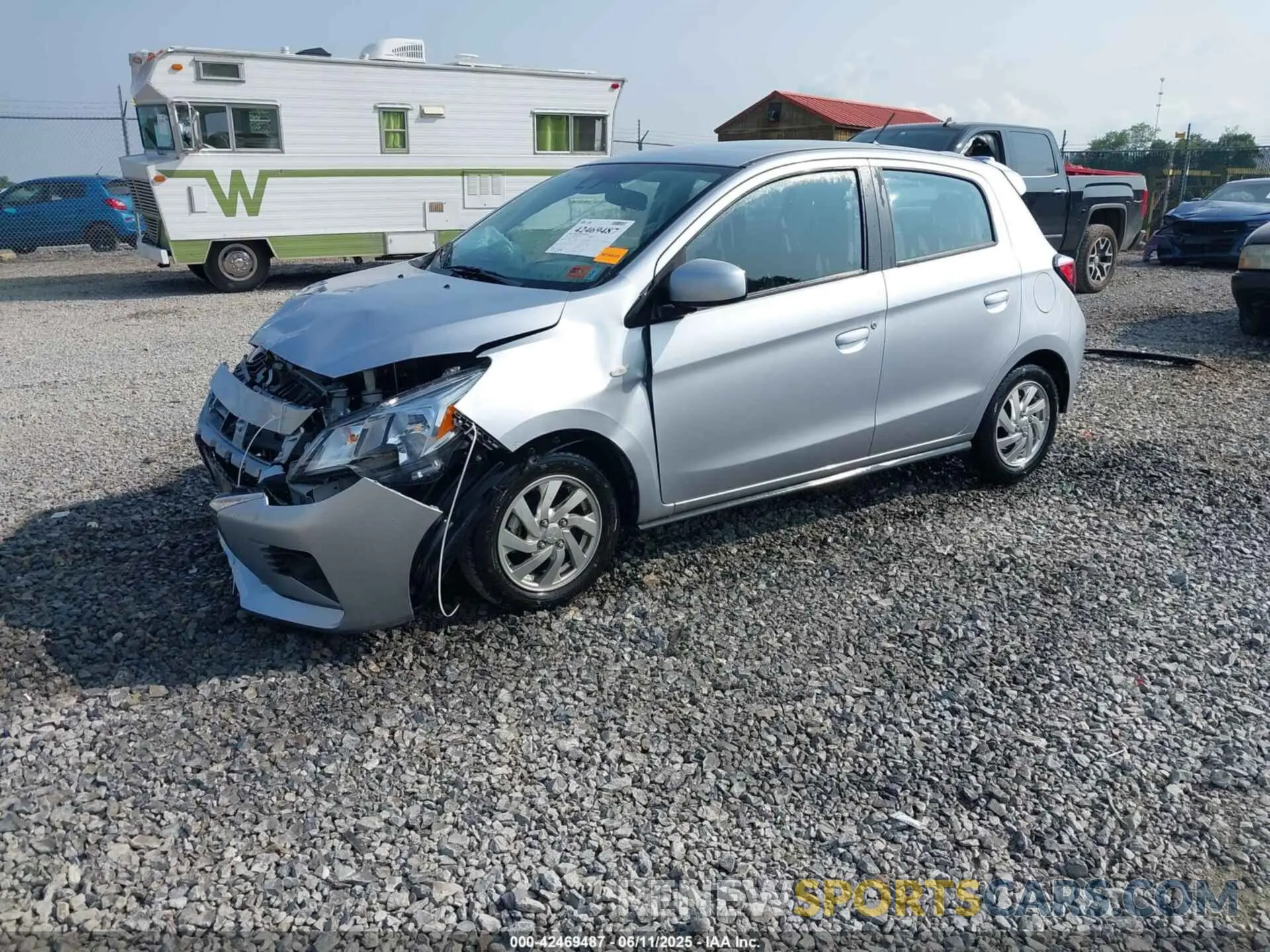 2 Photograph of a damaged car ML32AUHJ3PH006433 MITSUBISHI MIRAGE 2023