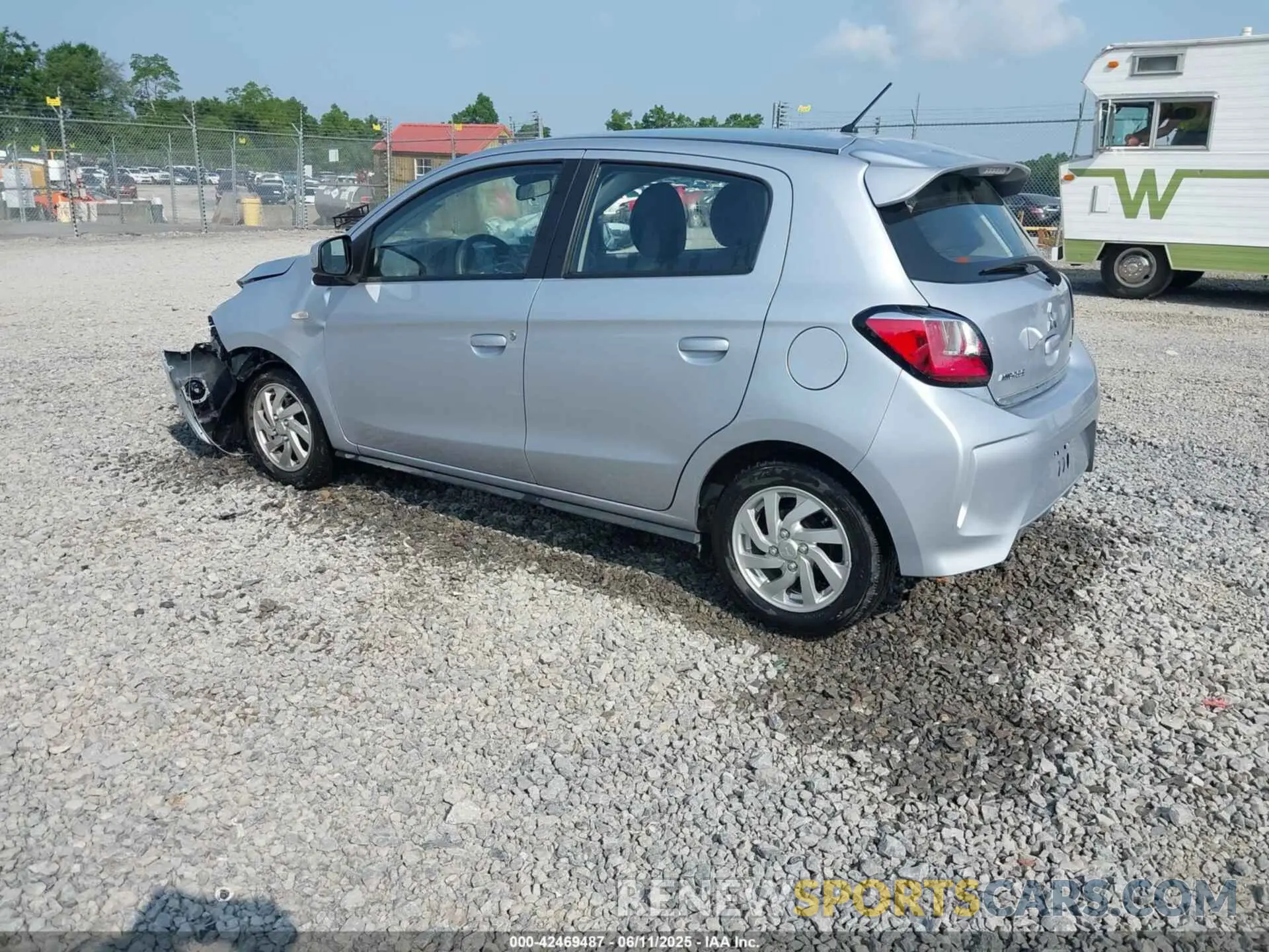 3 Photograph of a damaged car ML32AUHJ3PH006433 MITSUBISHI MIRAGE 2023