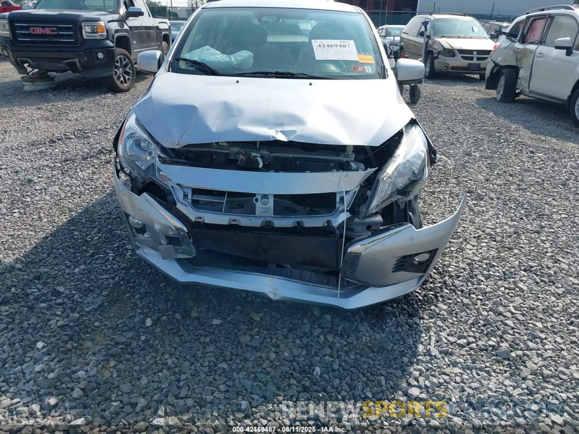 6 Photograph of a damaged car ML32AUHJ3PH006433 MITSUBISHI MIRAGE 2023