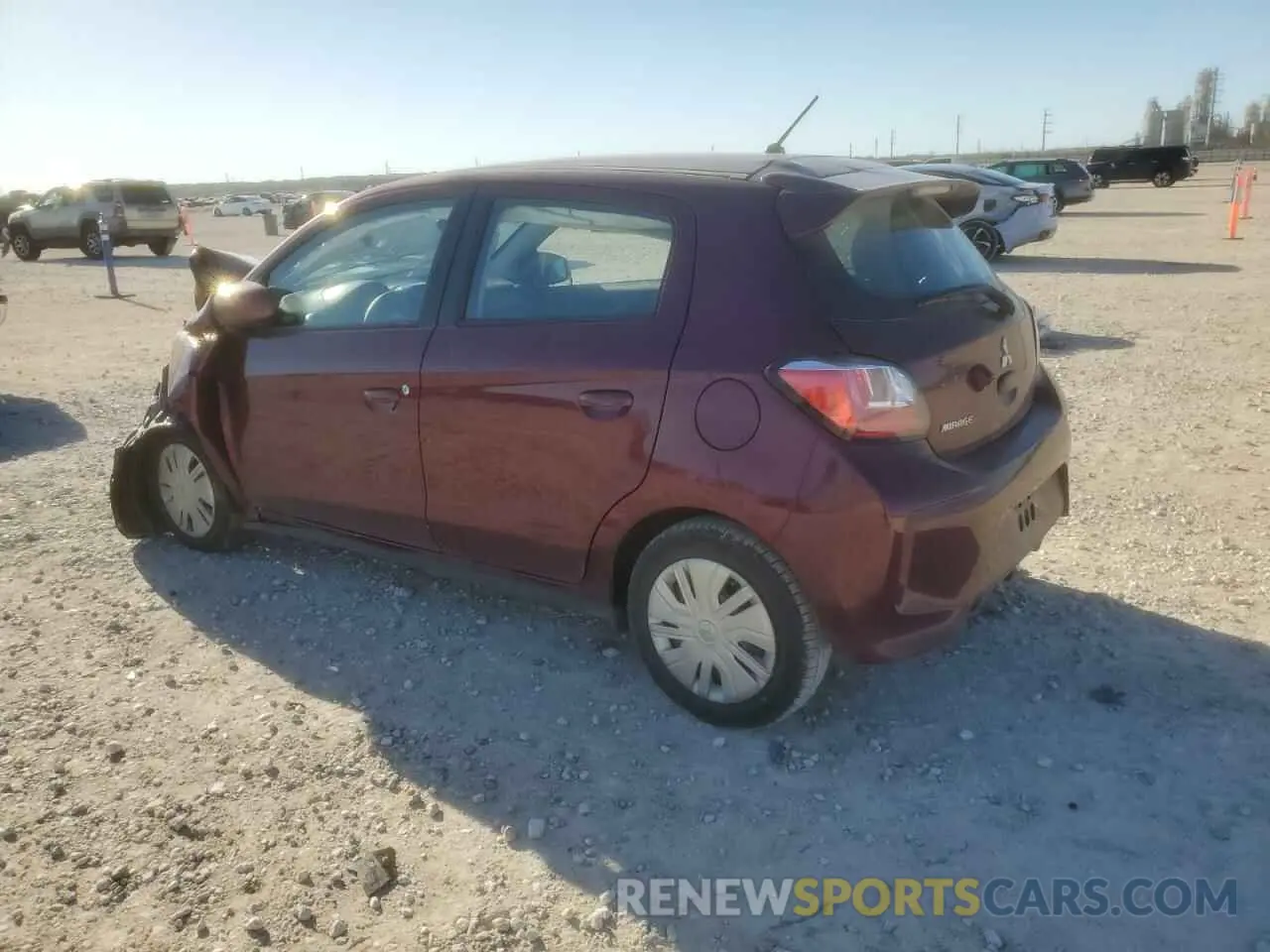 2 Photograph of a damaged car ML32AUHJ4PH001743 MITSUBISHI MIRAGE 2023