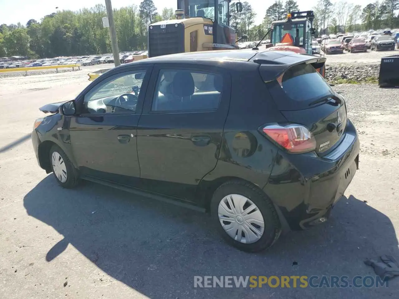 2 Фотография поврежденного автомобиля ML32AUHJ5PH000570 MITSUBISHI MIRAGE 2023