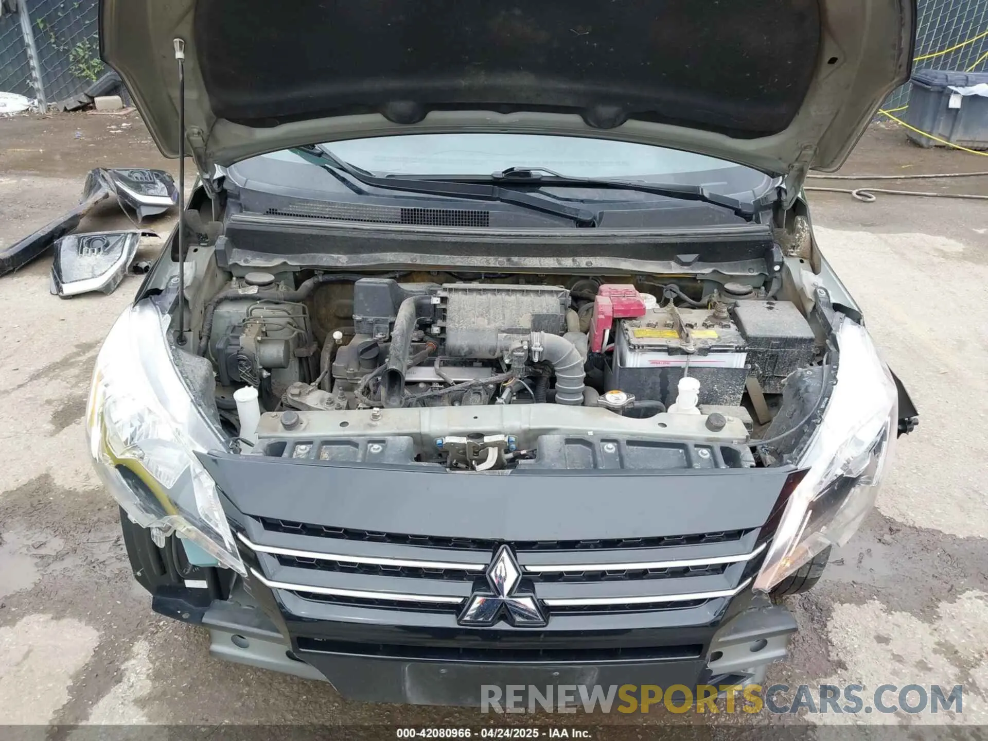 10 Фотография поврежденного автомобиля ML32AUHJ6PH007057 MITSUBISHI MIRAGE 2023