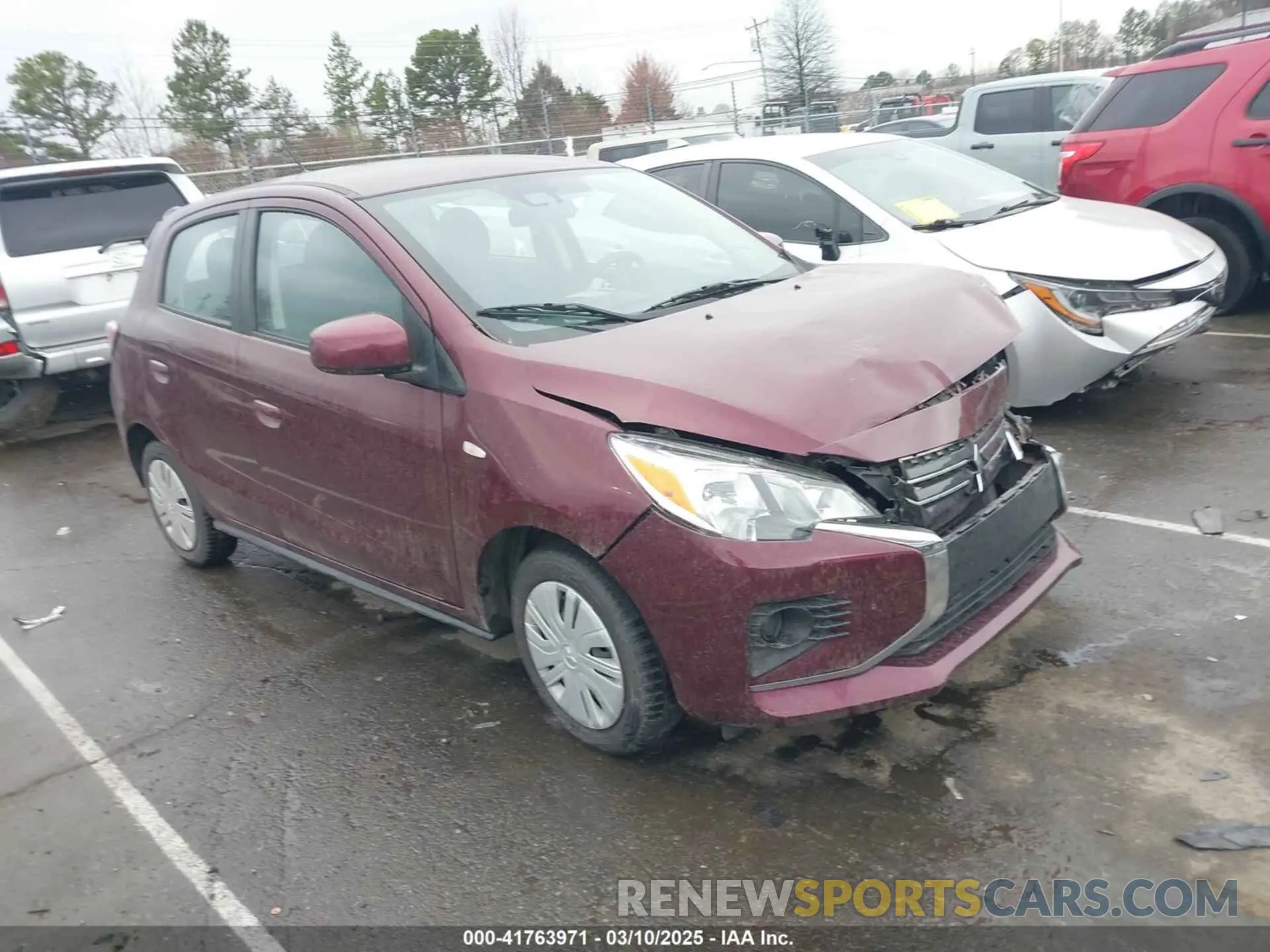 1 Фотография поврежденного автомобиля ML32AUHJ8PH001440 MITSUBISHI MIRAGE 2023