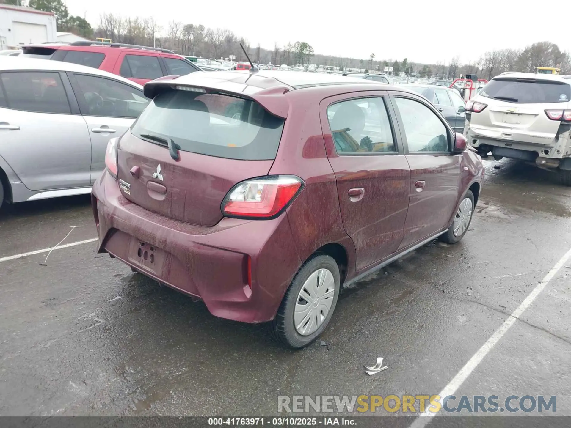 4 Фотография поврежденного автомобиля ML32AUHJ8PH001440 MITSUBISHI MIRAGE 2023