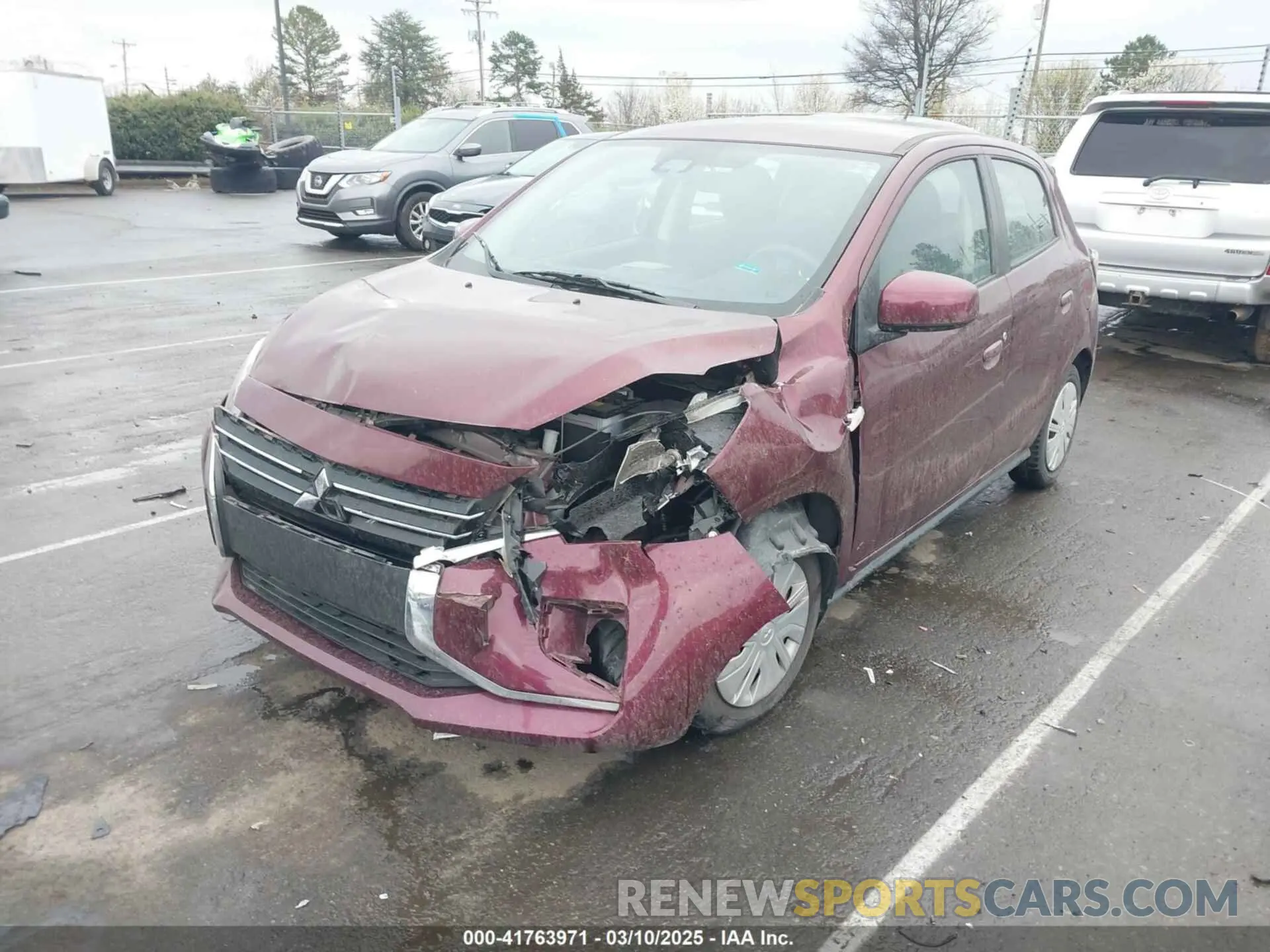 6 Фотография поврежденного автомобиля ML32AUHJ8PH001440 MITSUBISHI MIRAGE 2023