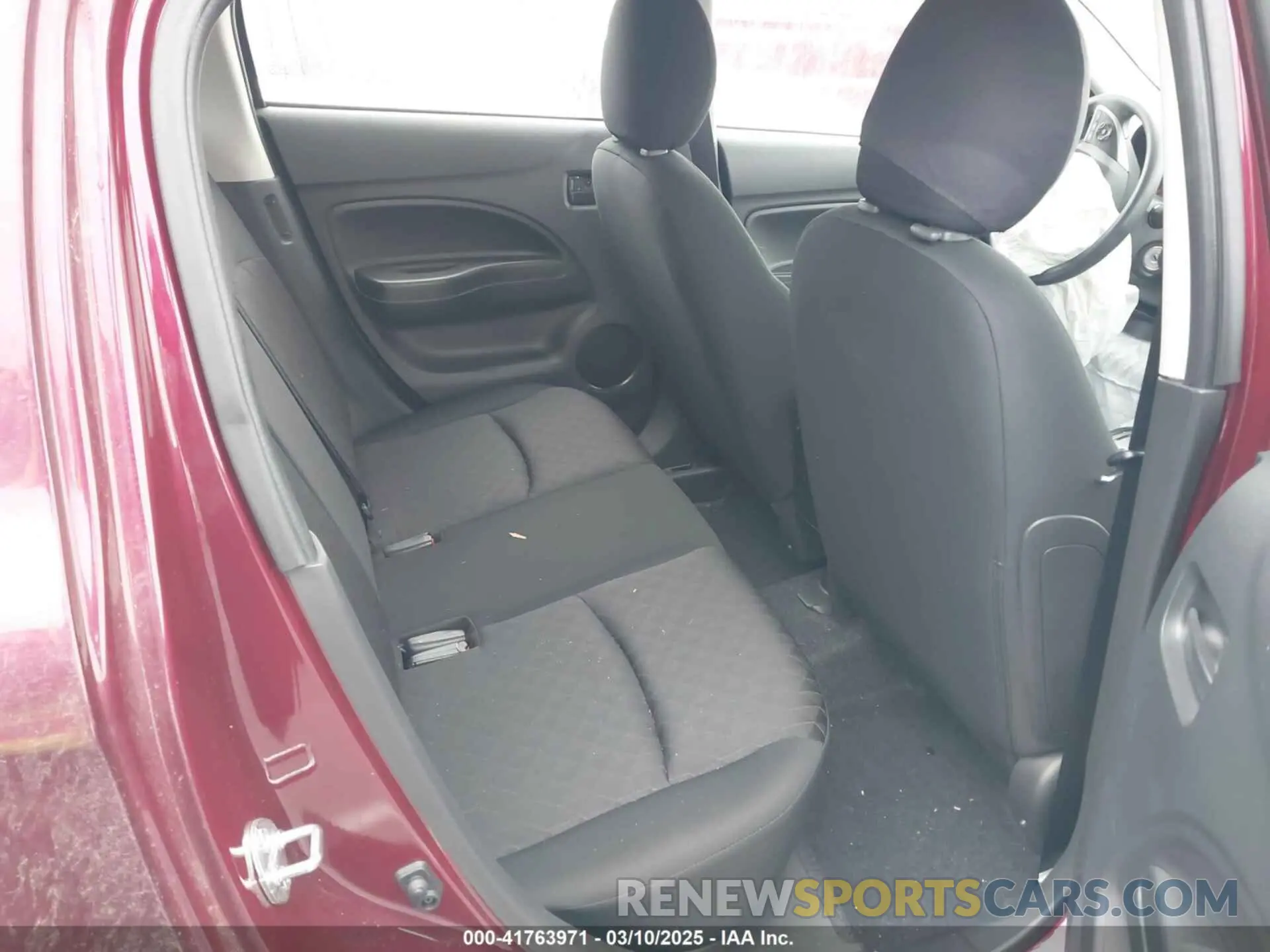 8 Фотография поврежденного автомобиля ML32AUHJ8PH001440 MITSUBISHI MIRAGE 2023
