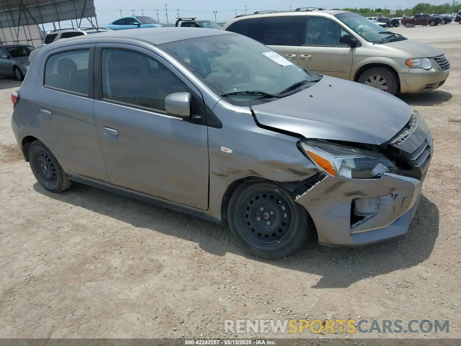 1 Фотография поврежденного автомобиля ML32AUHJ9PH006968 MITSUBISHI MIRAGE 2023