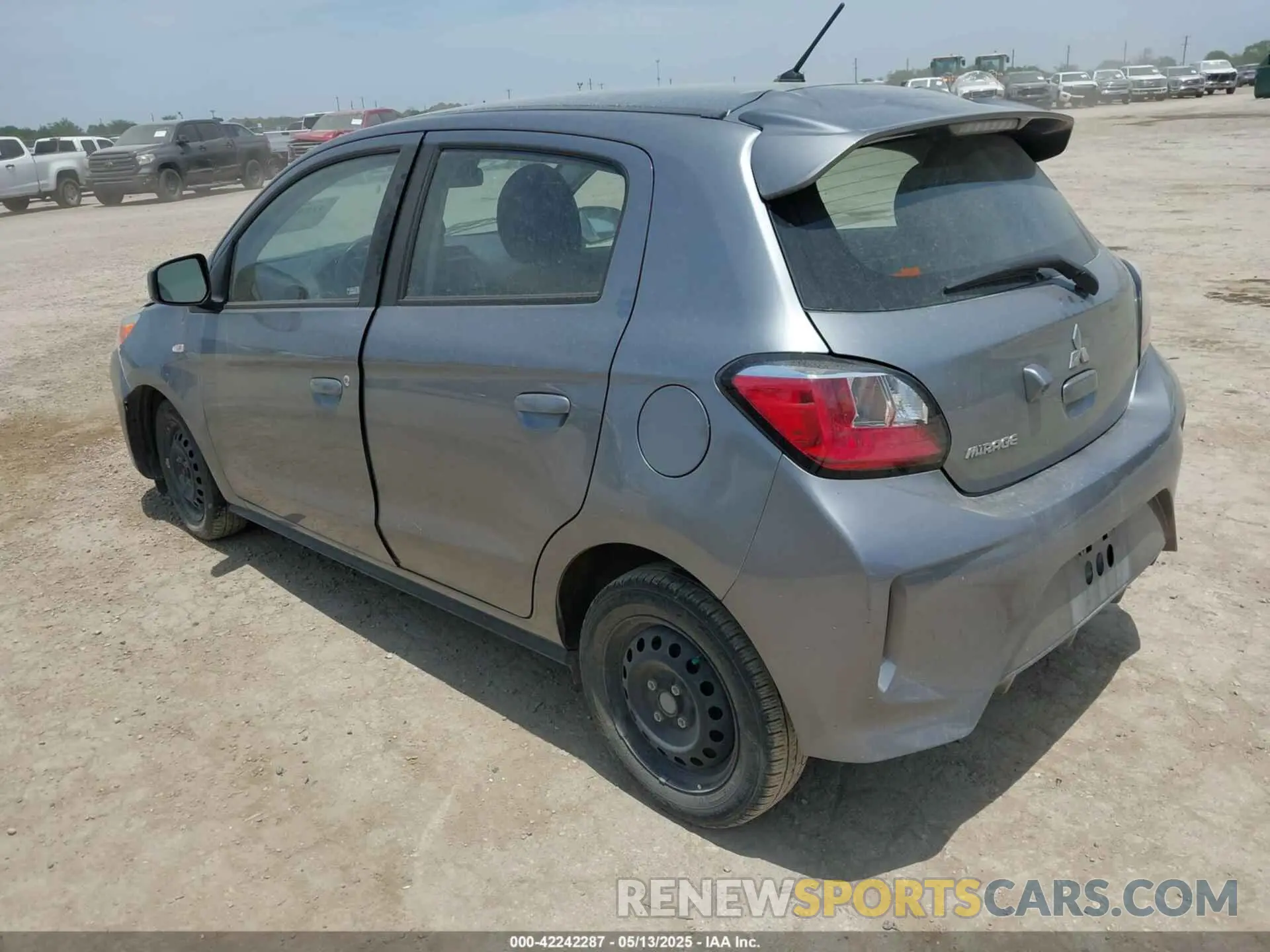 3 Фотография поврежденного автомобиля ML32AUHJ9PH006968 MITSUBISHI MIRAGE 2023