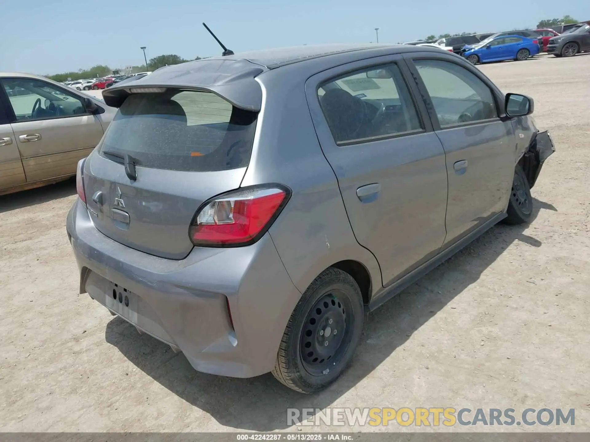 4 Фотография поврежденного автомобиля ML32AUHJ9PH006968 MITSUBISHI MIRAGE 2023