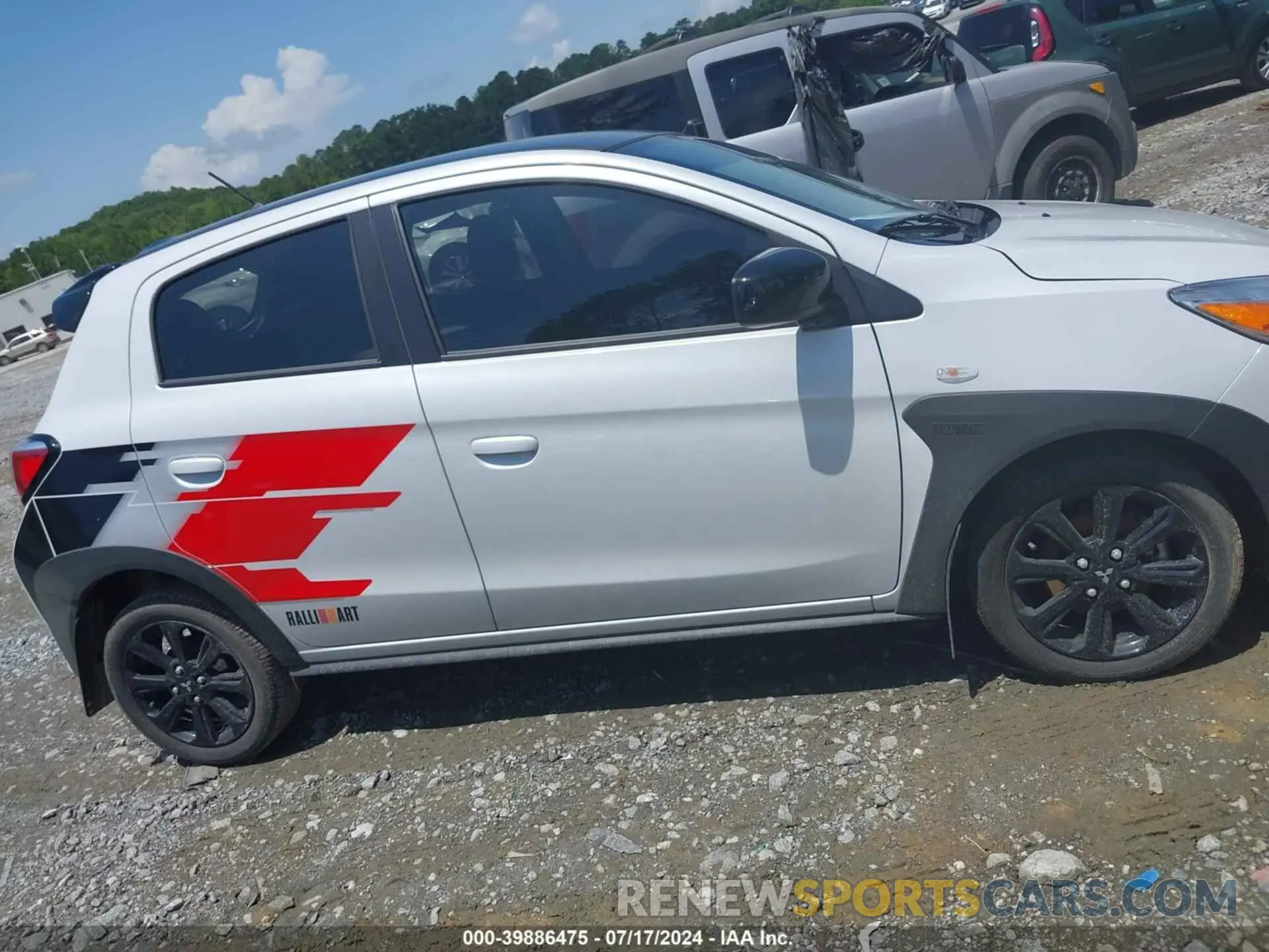 13 Photograph of a damaged car ML32AWHJ0PH005641 MITSUBISHI MIRAGE 2023