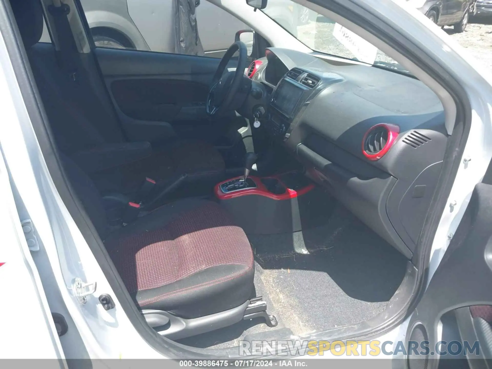 5 Photograph of a damaged car ML32AWHJ0PH005641 MITSUBISHI MIRAGE 2023