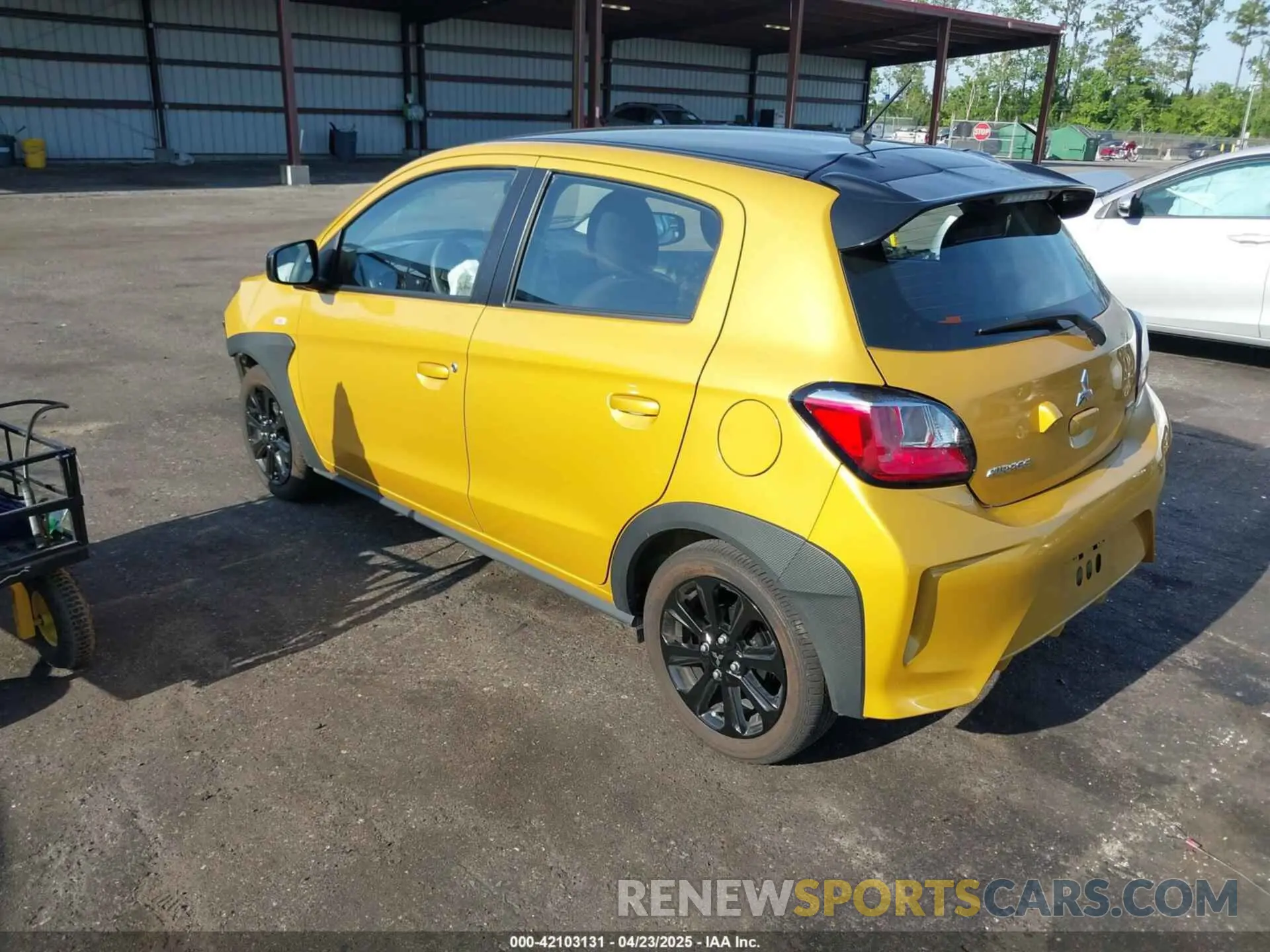 3 Фотография поврежденного автомобиля ML32AWHJ2PH006600 MITSUBISHI MIRAGE 2023