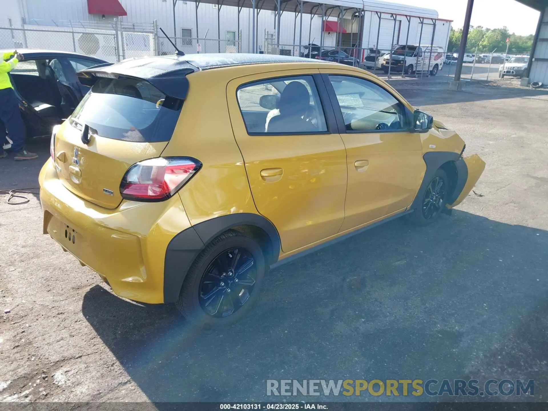 4 Фотография поврежденного автомобиля ML32AWHJ2PH006600 MITSUBISHI MIRAGE 2023