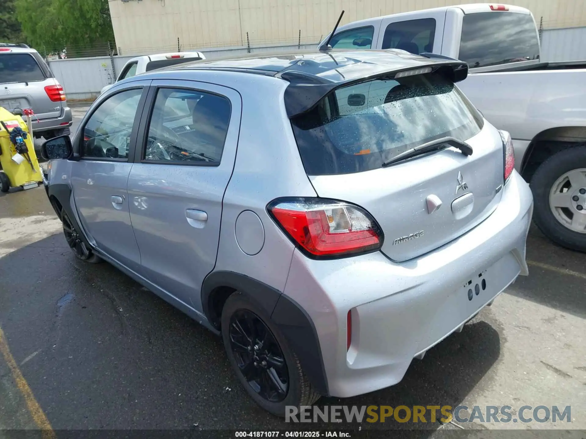 3 Фотография поврежденного автомобиля ML32AWHJ4PH000832 MITSUBISHI MIRAGE 2023