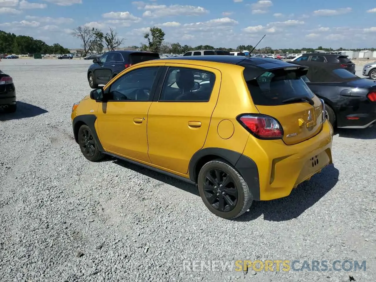 2 Фотография поврежденного автомобиля ML32AWHJ4PH006453 MITSUBISHI MIRAGE 2023