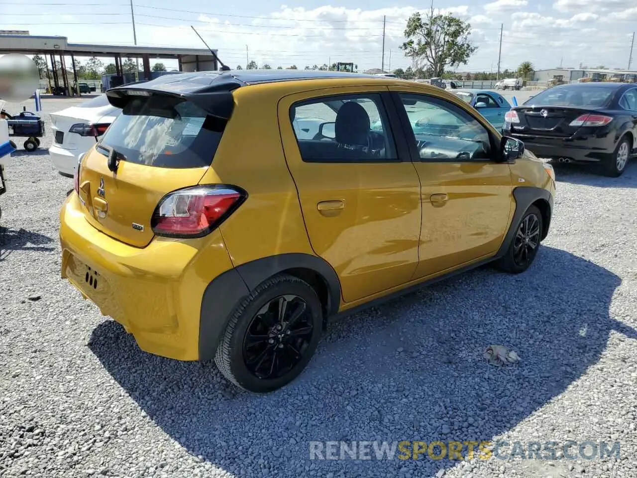 3 Фотография поврежденного автомобиля ML32AWHJ4PH006453 MITSUBISHI MIRAGE 2023