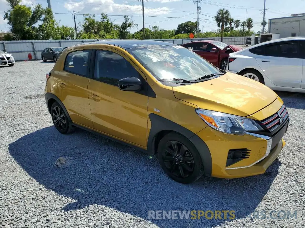 4 Фотография поврежденного автомобиля ML32AWHJ4PH006453 MITSUBISHI MIRAGE 2023