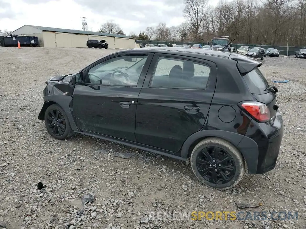 2 Фотография поврежденного автомобиля ML32AWHJ5PH001181 MITSUBISHI MIRAGE 2023